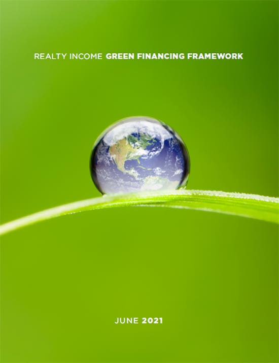 GREEN FINANCING FRAMEWORK