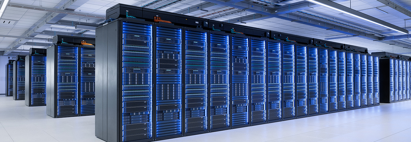 Image of an indoor AI Server Room