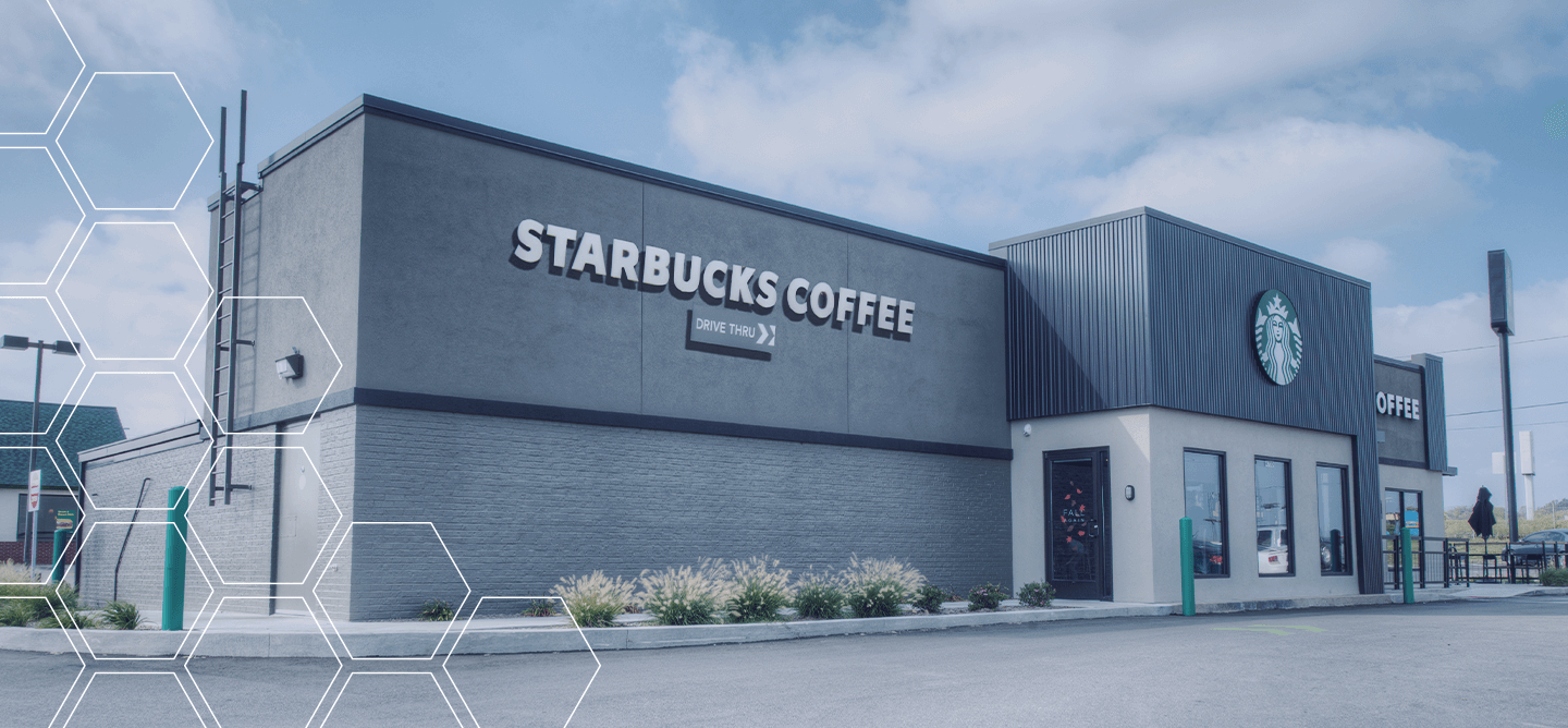 Starbucks banner