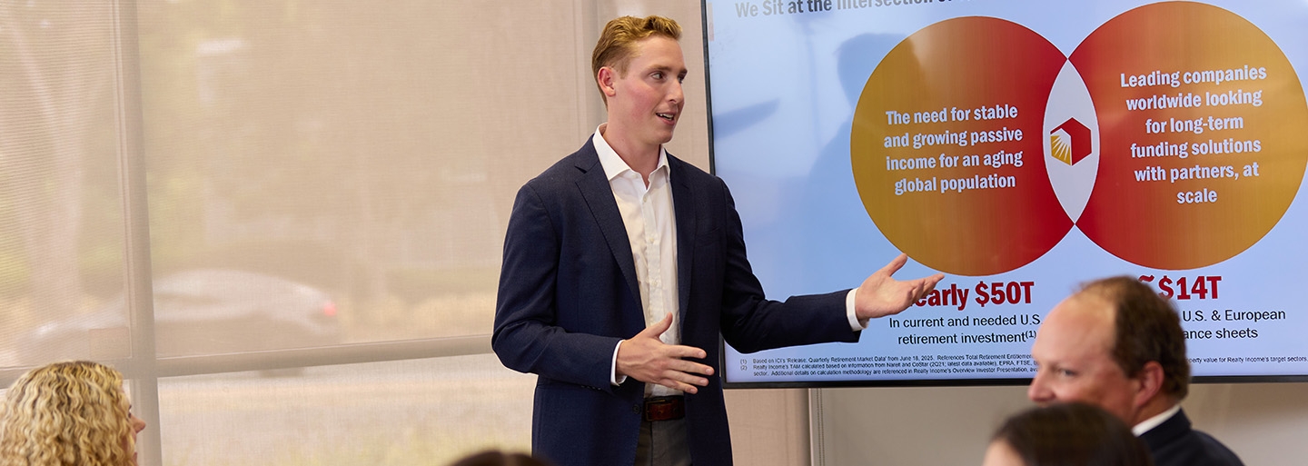 Realty Income team members.