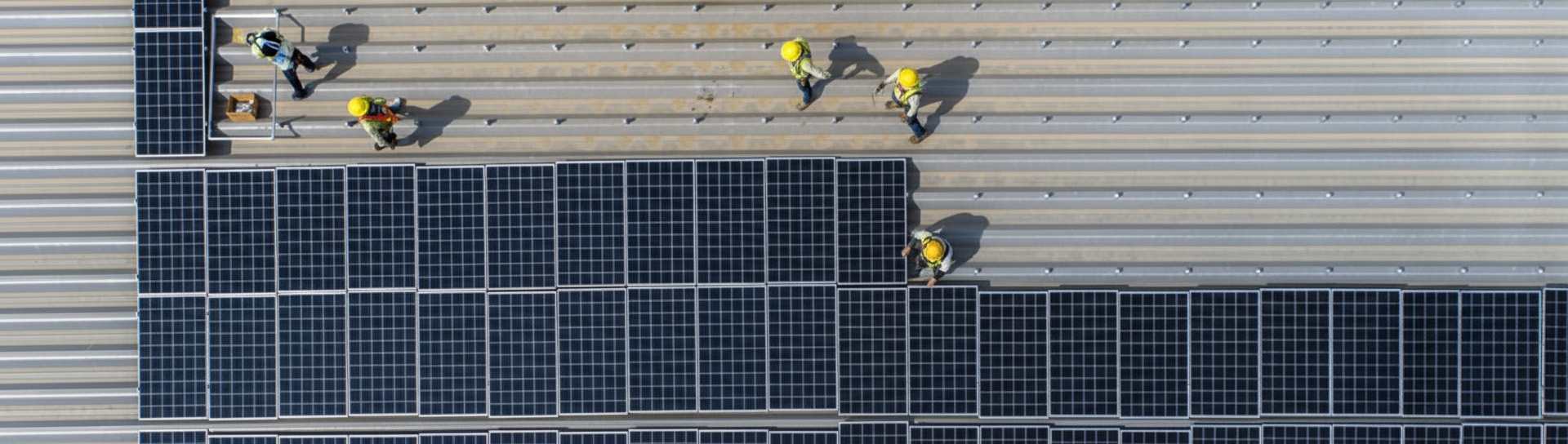 Solar panel installation